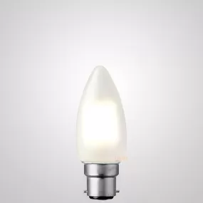 4W Candle LED Bulb B22 Frost in Natural White