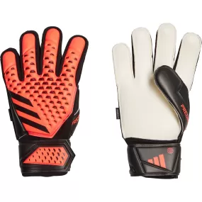 adidas Men's Predator Match Fingersave Goalkeeper Gloves Orange/Black