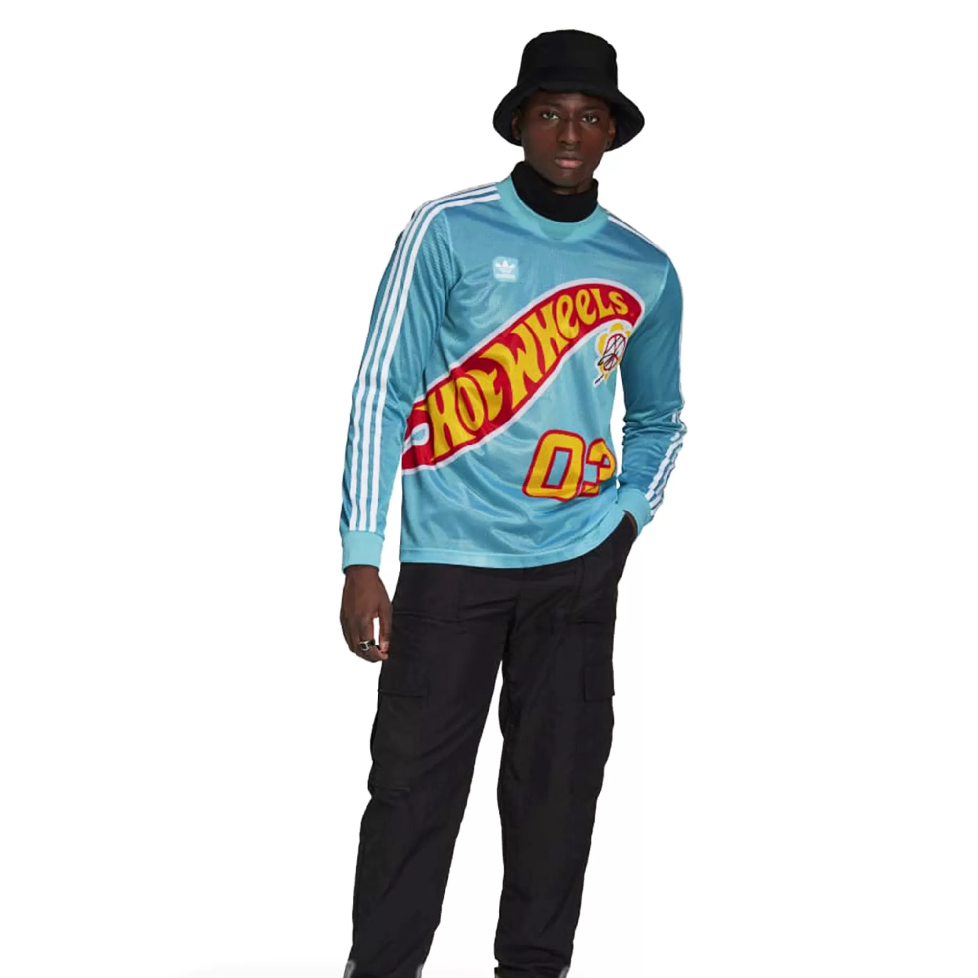 Adidas x Sean Wotherspoon x Hot Wheels Mens Mesh LS Tee