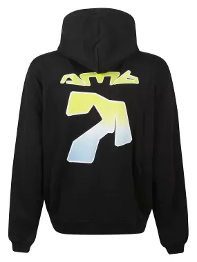 AMBUSH Back Gradation Graphic Hoodie Tap Shoe