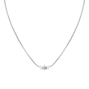 AVERIE PENDANT NECKLACE SILVER