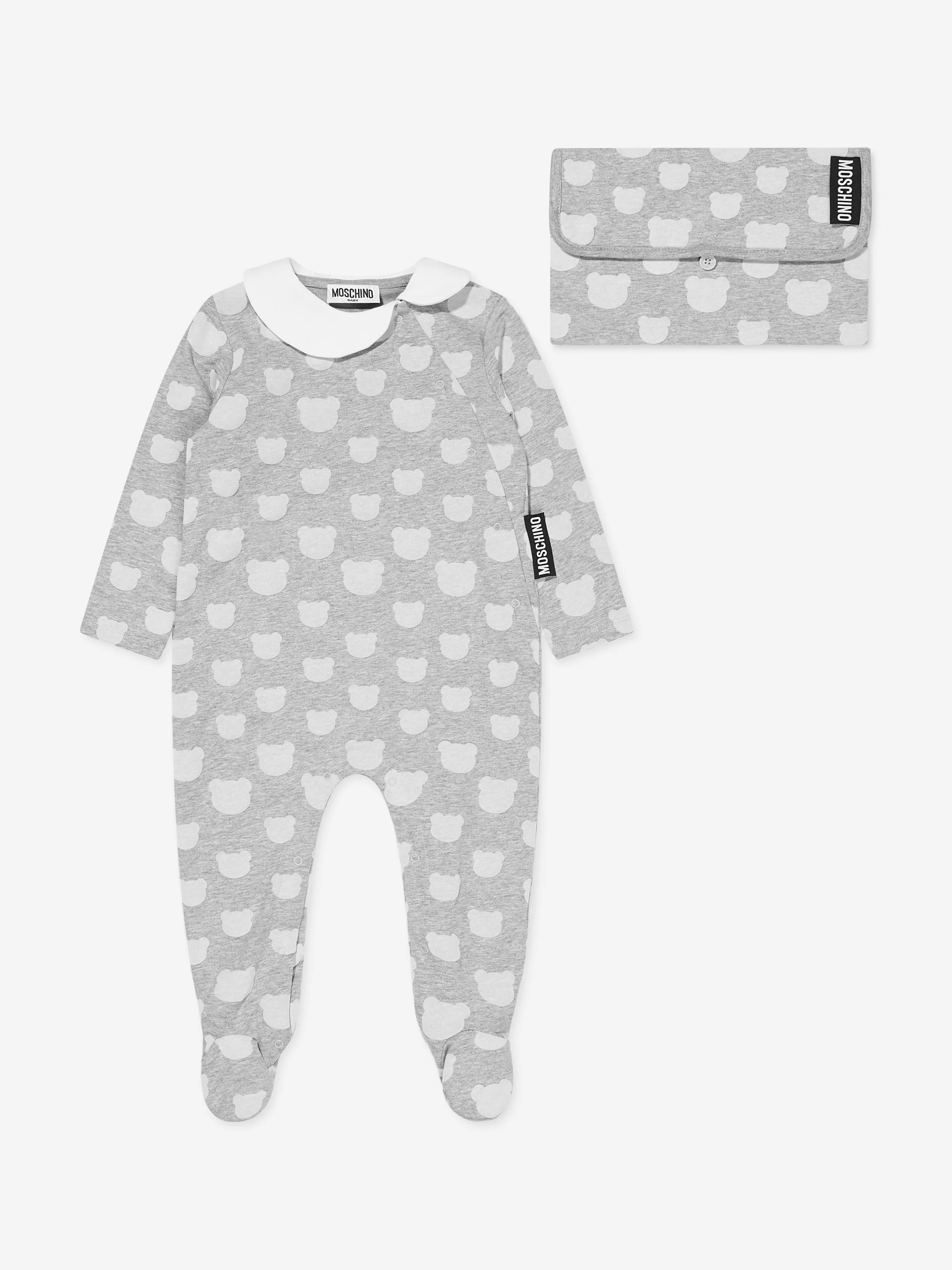 Baby Bear Babygrow And Pochette Gift Set