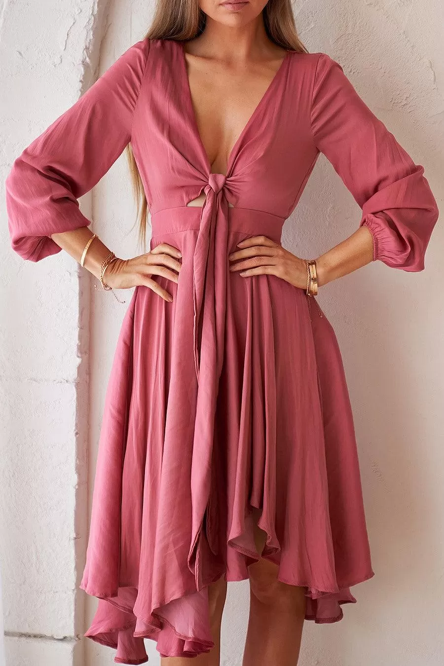 Balance Dress - Mauve