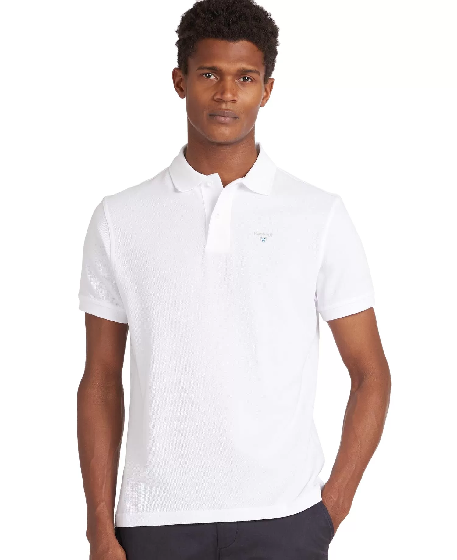 Barbour Men's Sports Polo T-Shirt - Short Sleeved