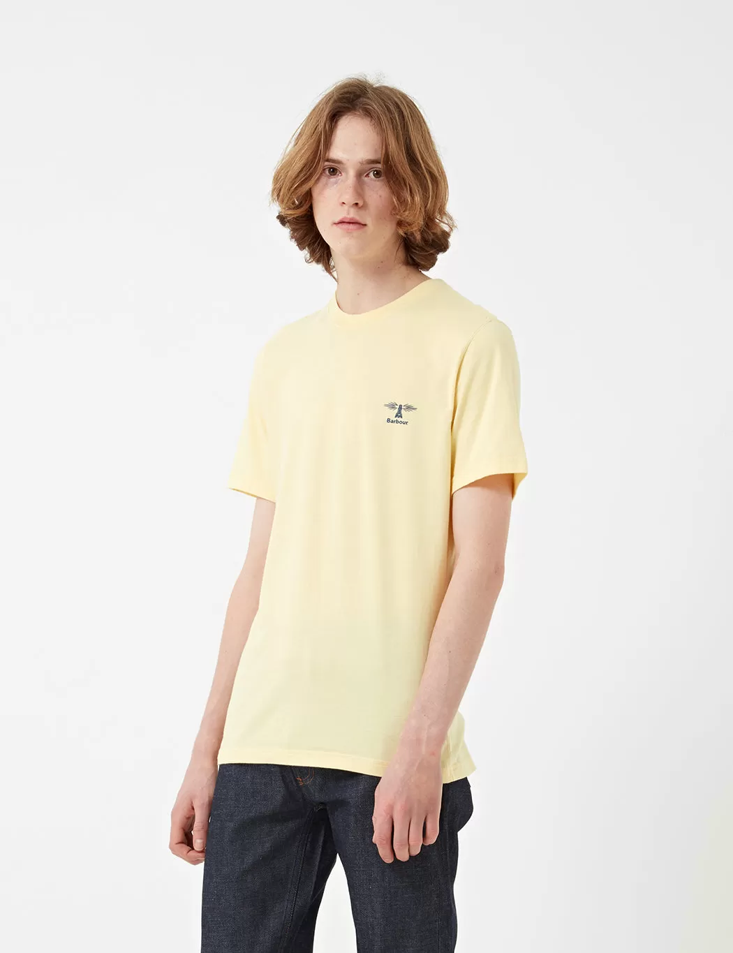 Barbour Standards T-Shirt - Lemon Yellow