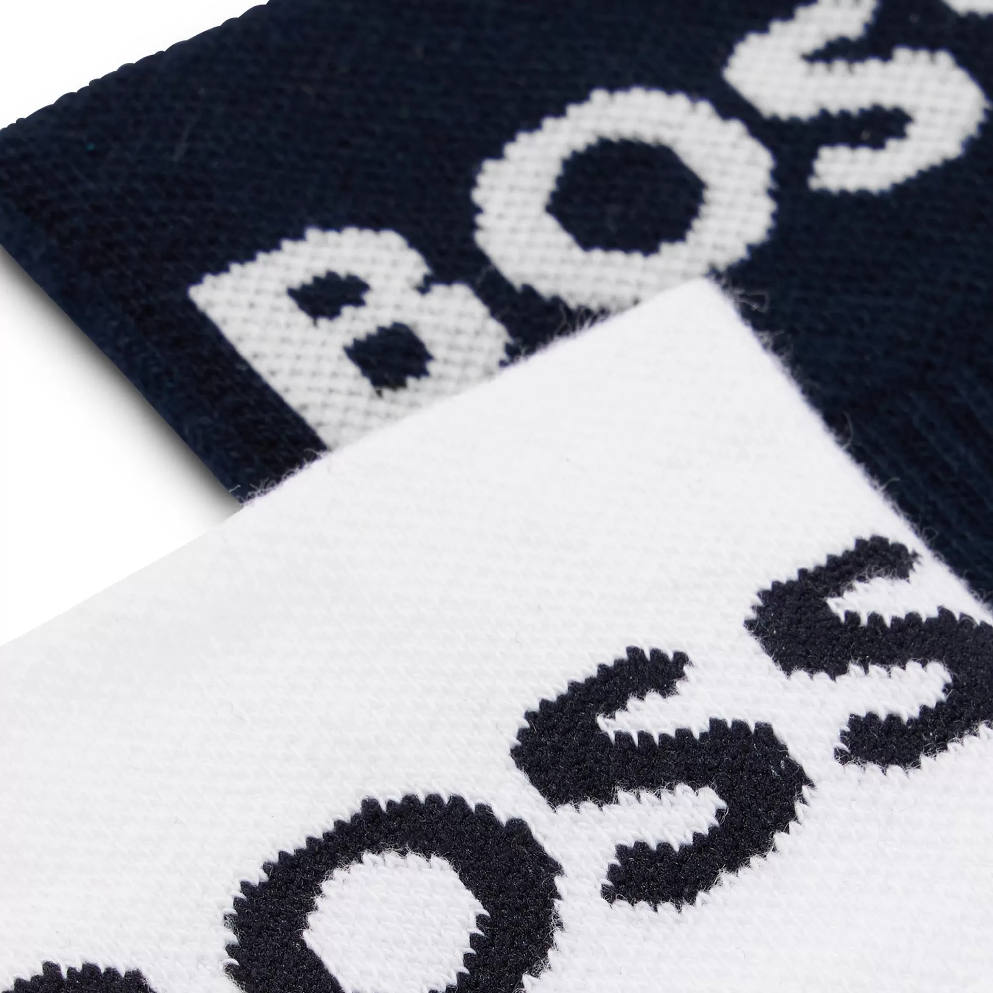 Boss 2 Pack RS Sport Socks - Navy/White