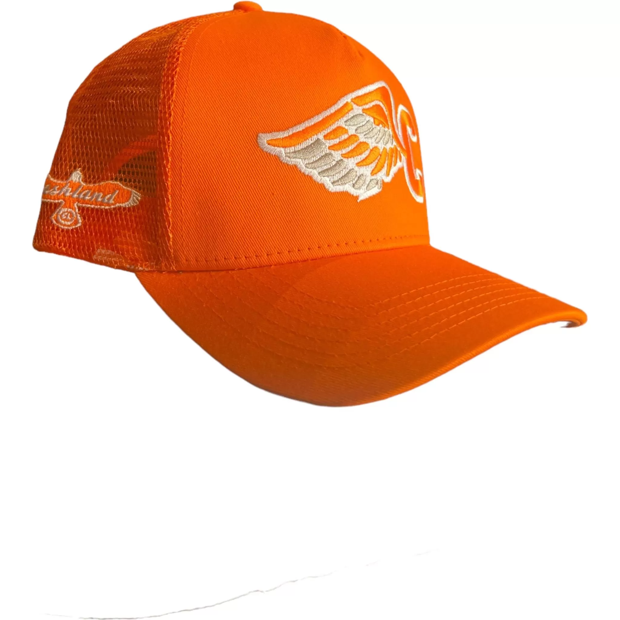 C Wing Premium Trucker  Orange . White