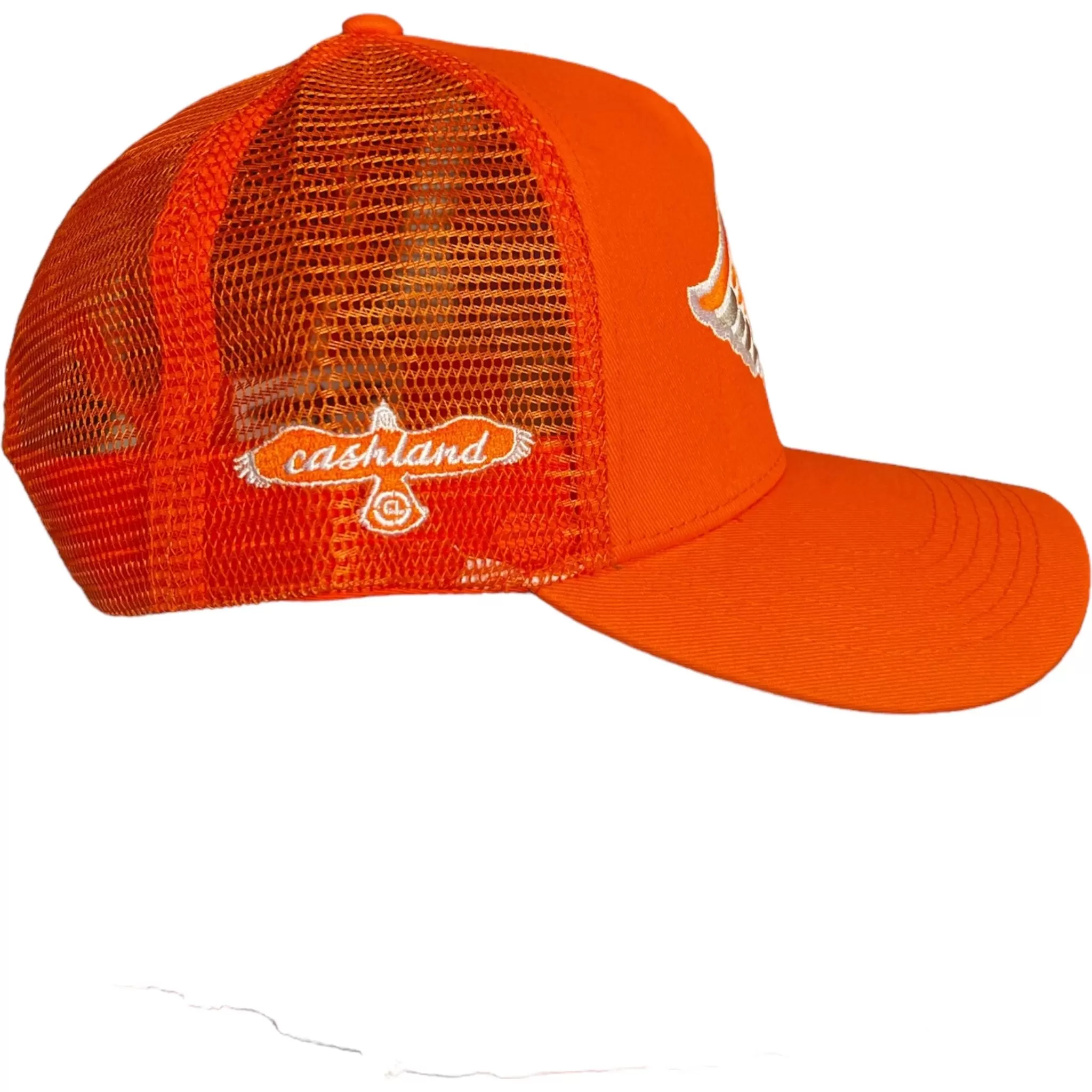 C Wing Premium Trucker  Orange . White