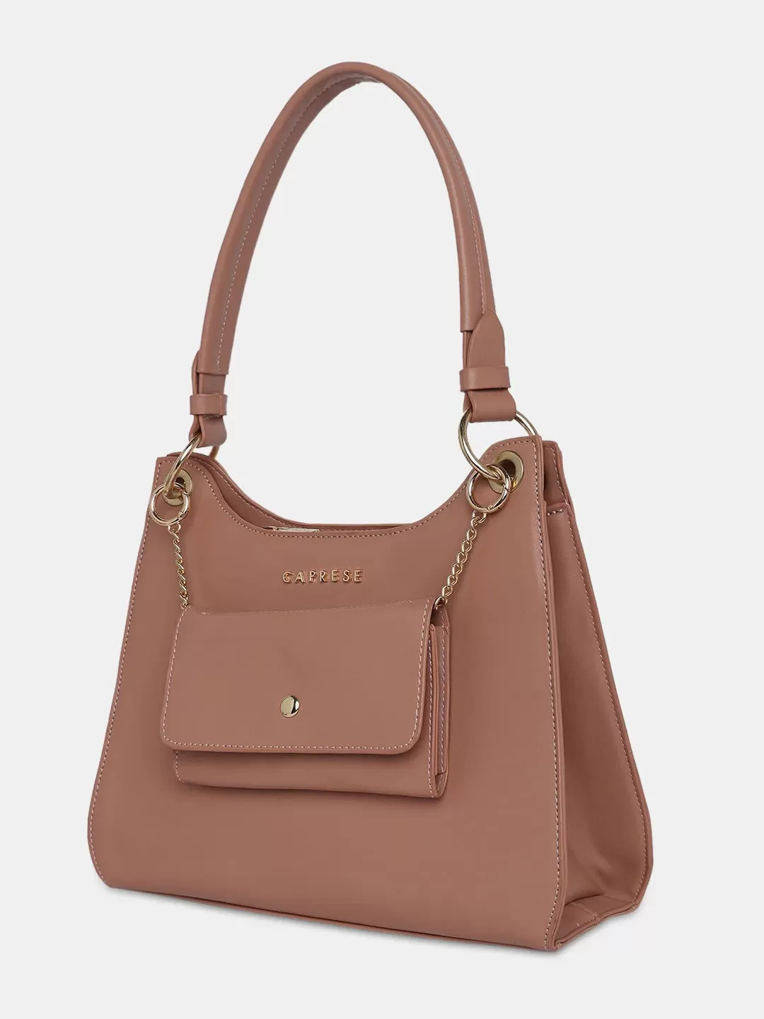 Caprese Capri Satchel Small Dusky Pink