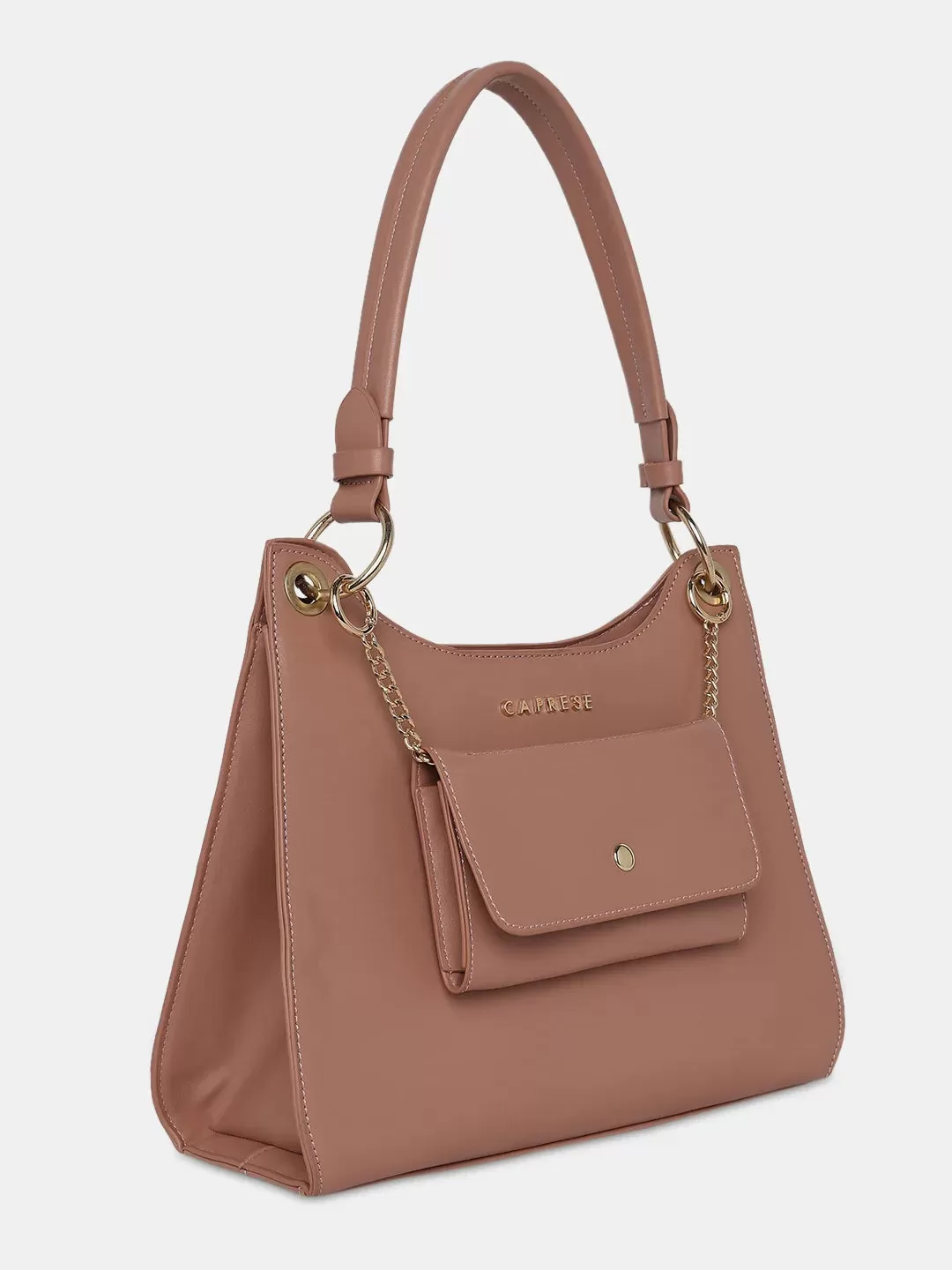 Caprese Capri Satchel Small Dusky Pink