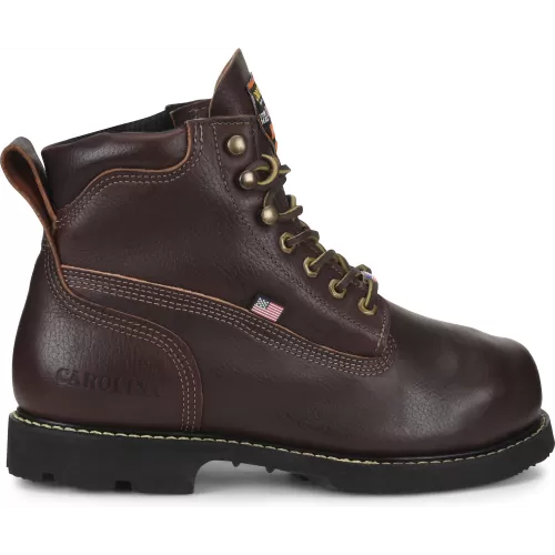 Carolina Men's INT 2.0 6" ST Internal Metguard Work Boot - Brown - CA517