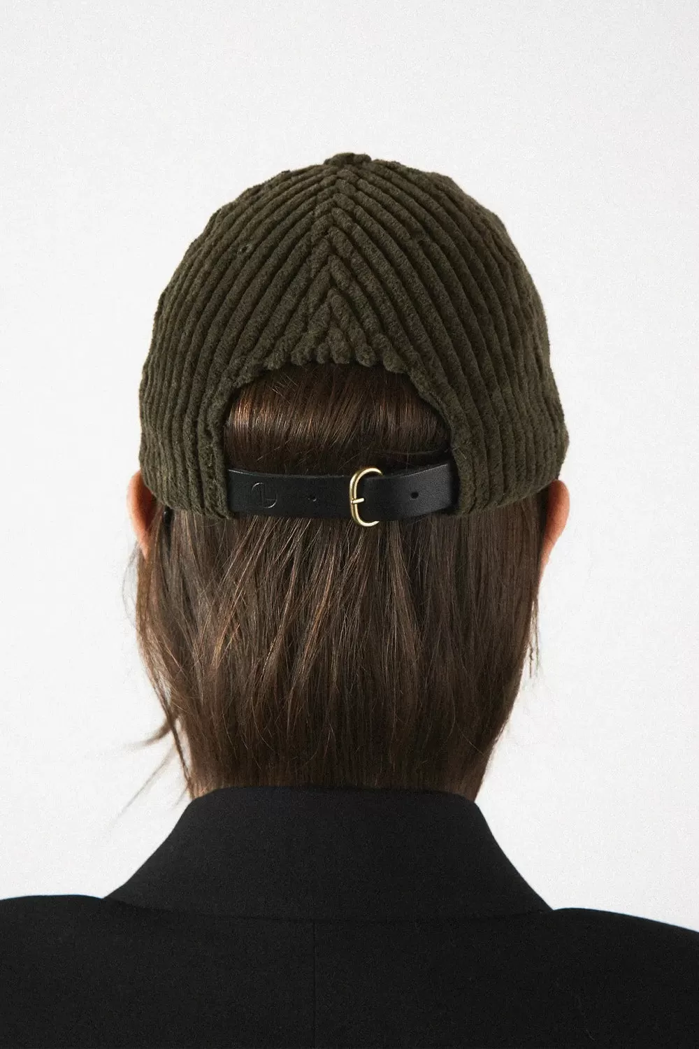 Caton Corduroy Cap in Khaki