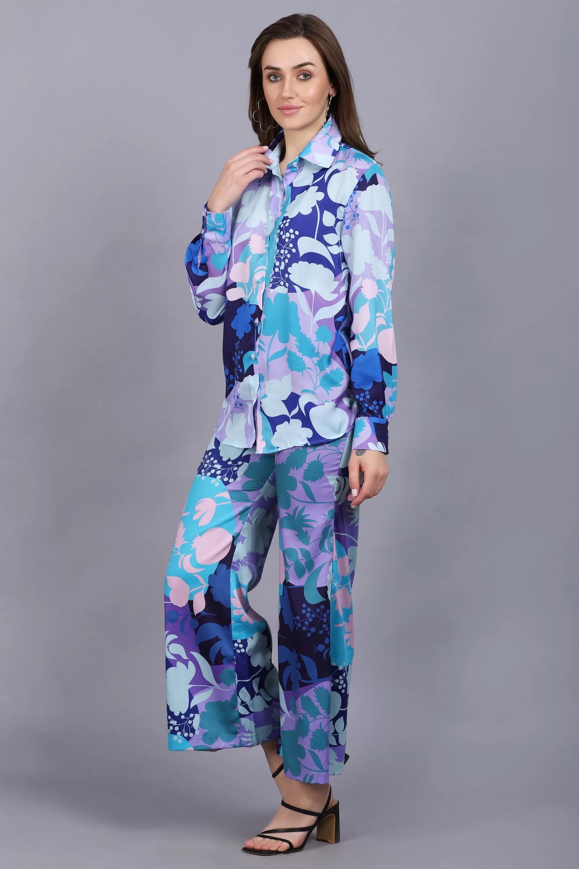 Charming Floral Co-Ord Set For Women