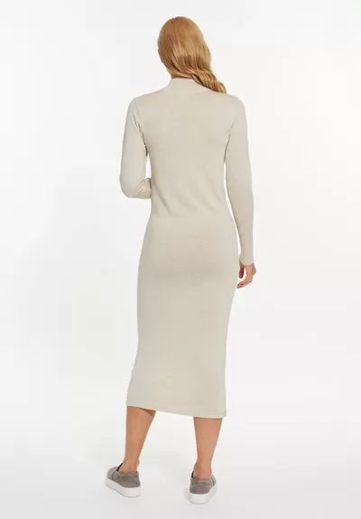 Chelsea Mock Dress - Oatmeal