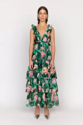 Christy Lynn Alexa Dress- Camellia Garden