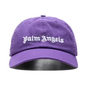 Classic Logo Cap - Purple/White