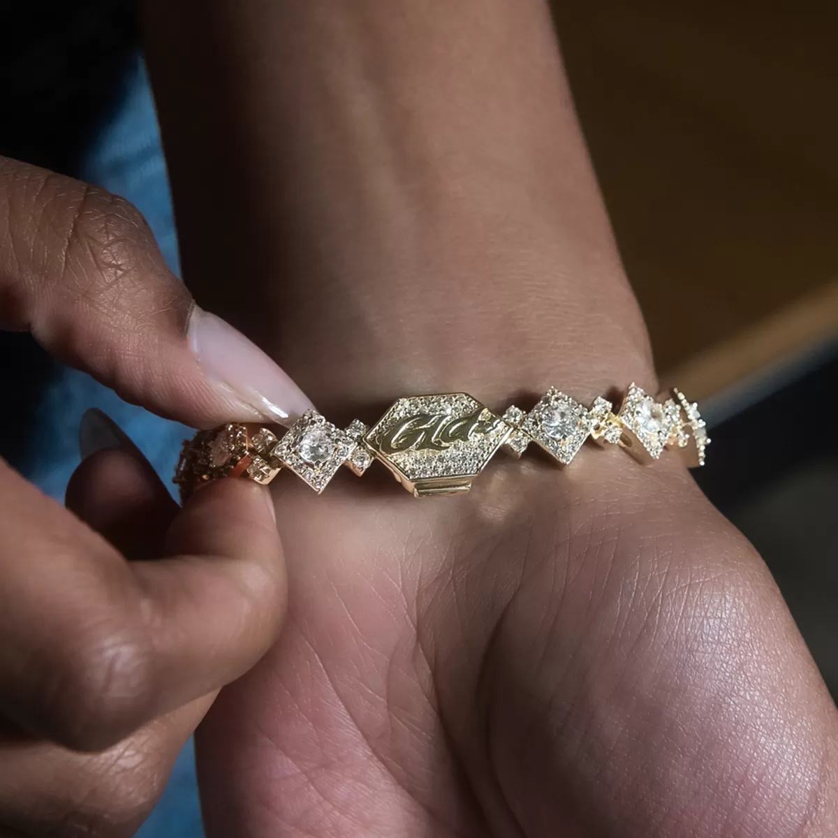 Cloister Link Bracelet in Yellow Gold