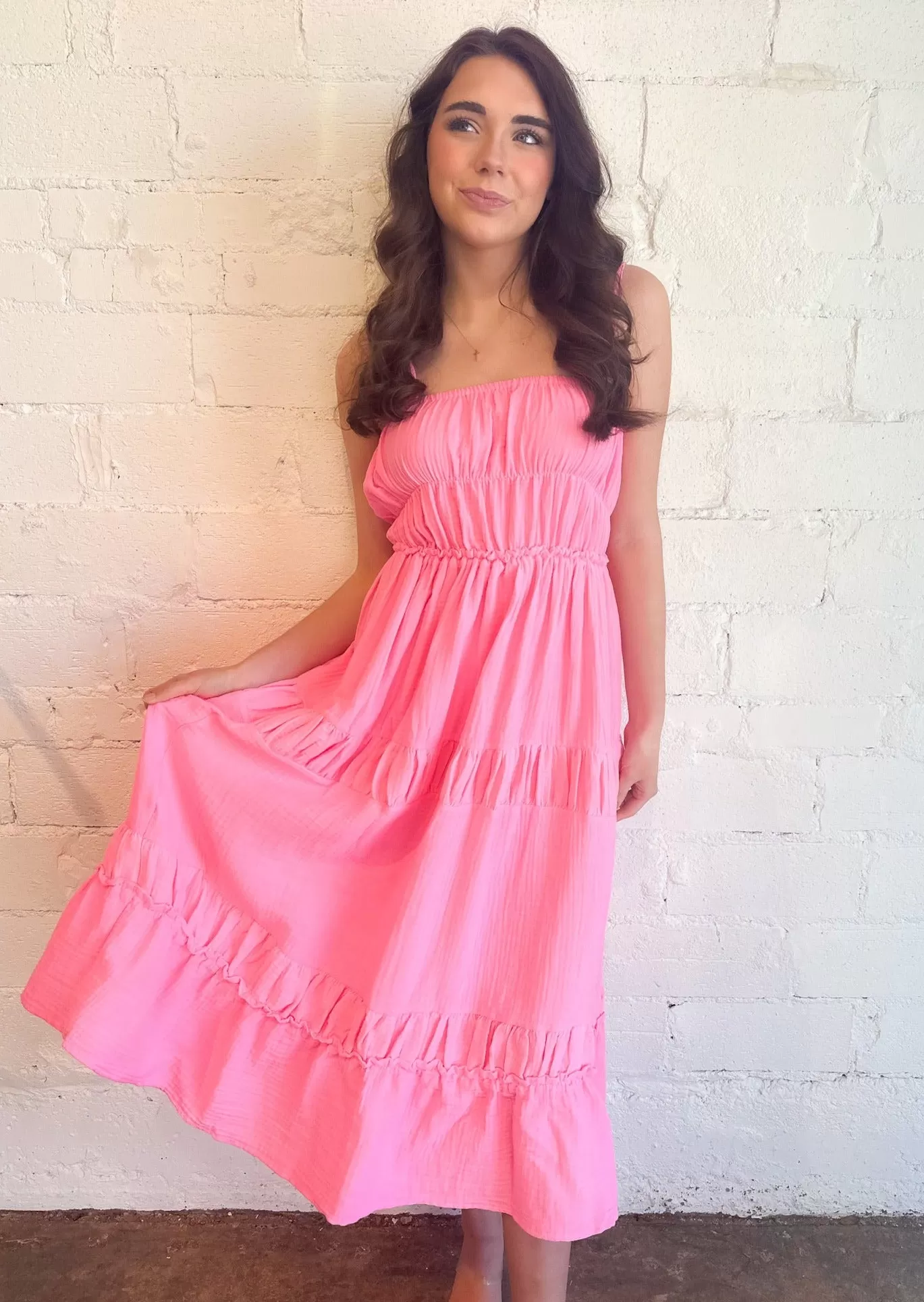 Coral Cove Maxi Dress