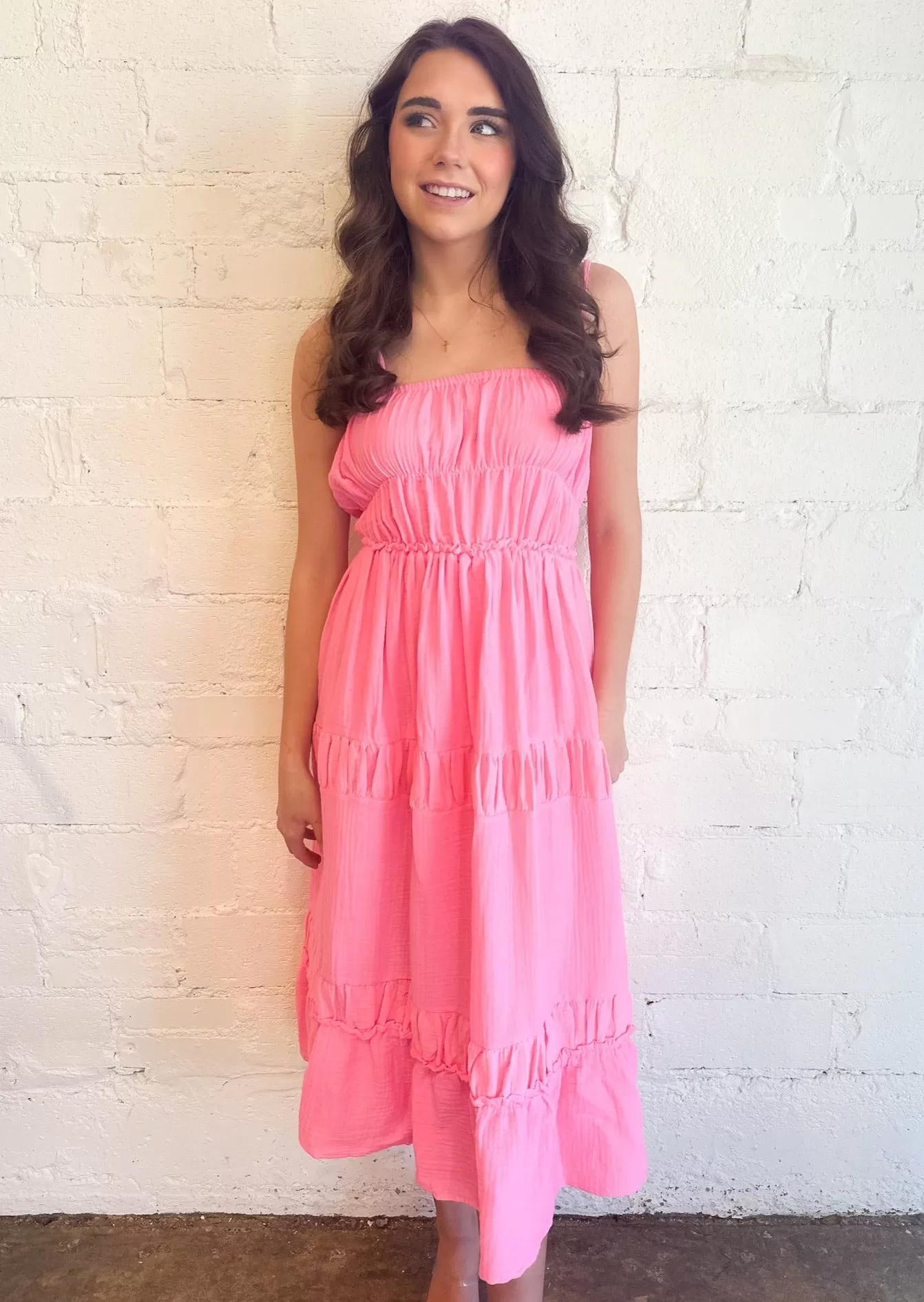 Coral Cove Maxi Dress