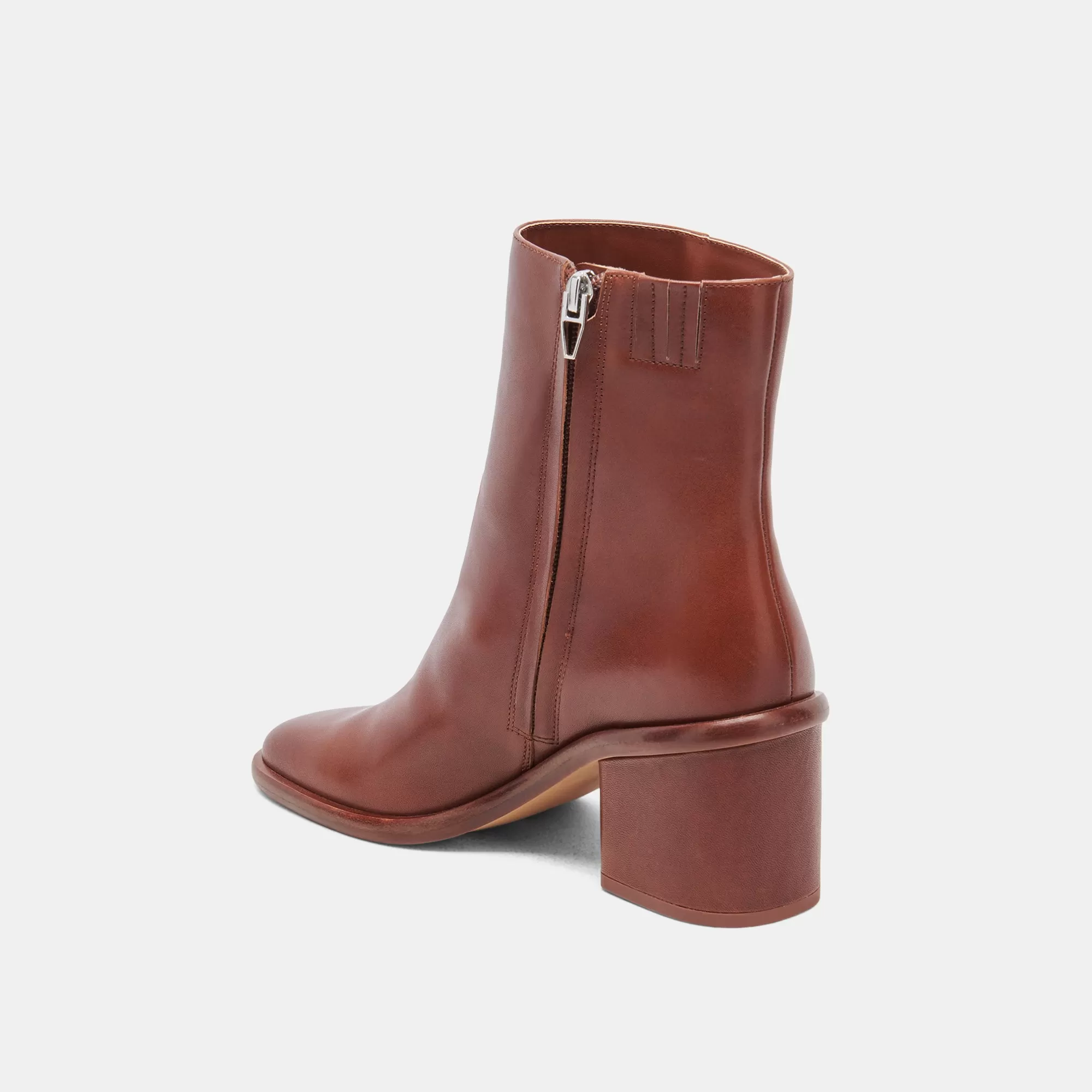 DAPPER BOOTIES RUSSET LEATHER