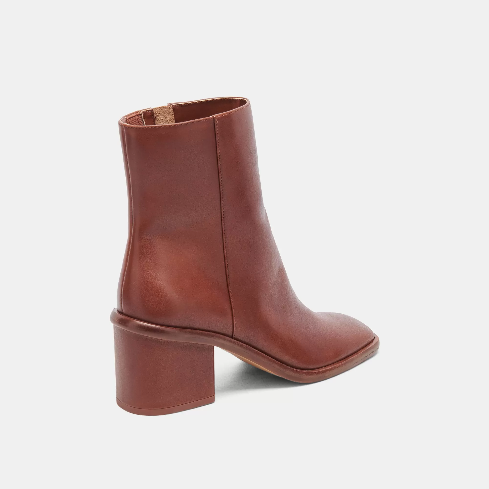 DAPPER BOOTIES RUSSET LEATHER