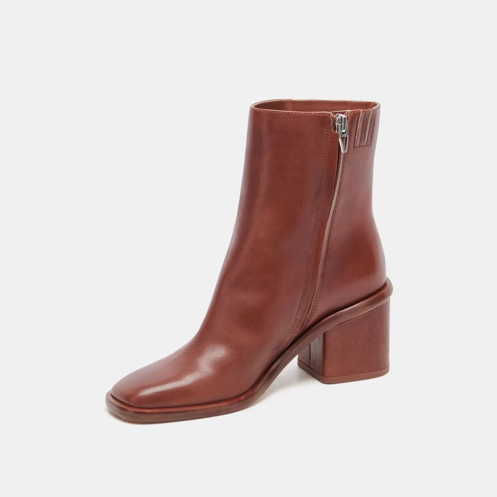 DAPPER BOOTIES RUSSET LEATHER