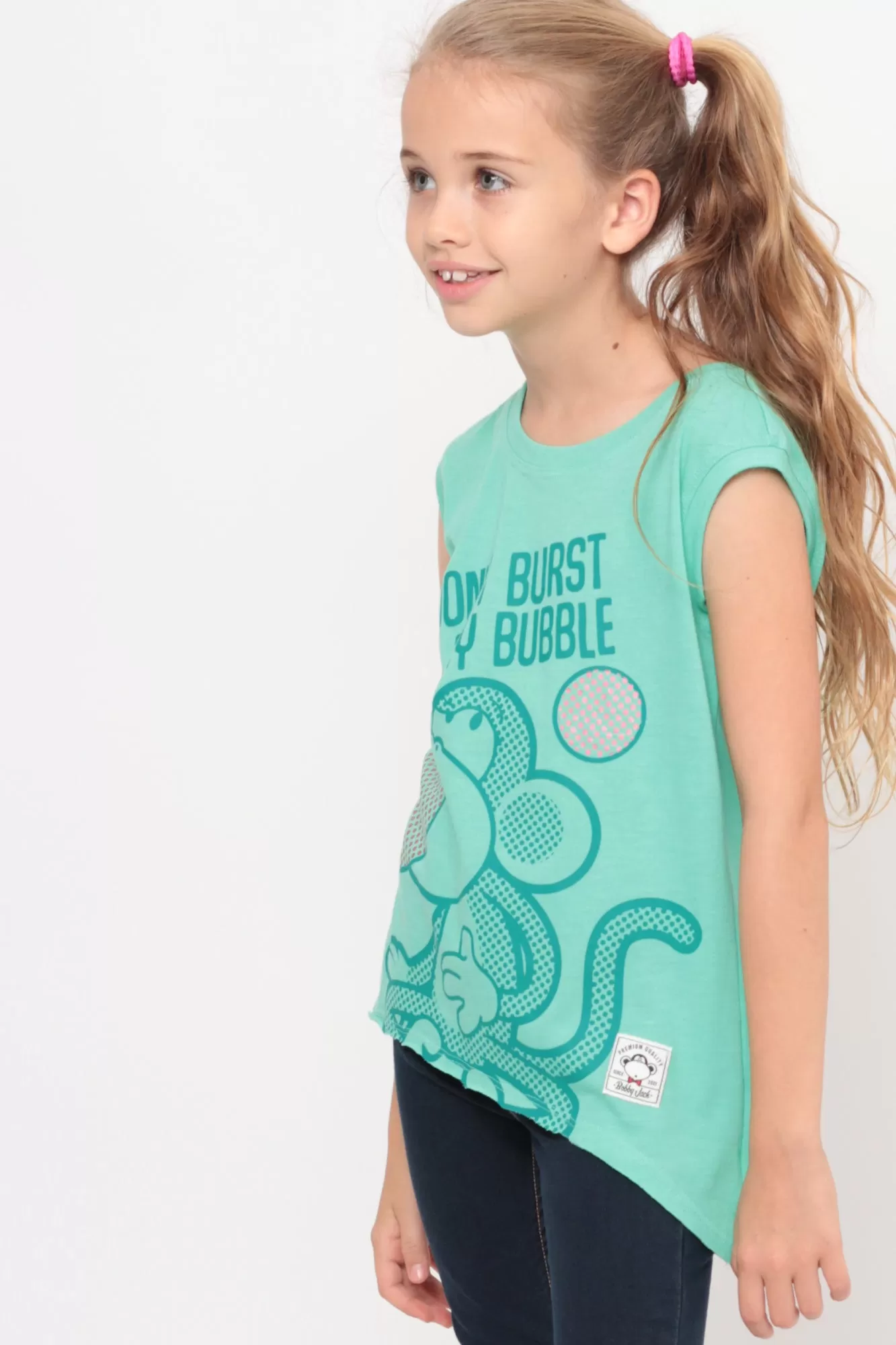 Don't Burst My Bubble | Muscle Top - Mint