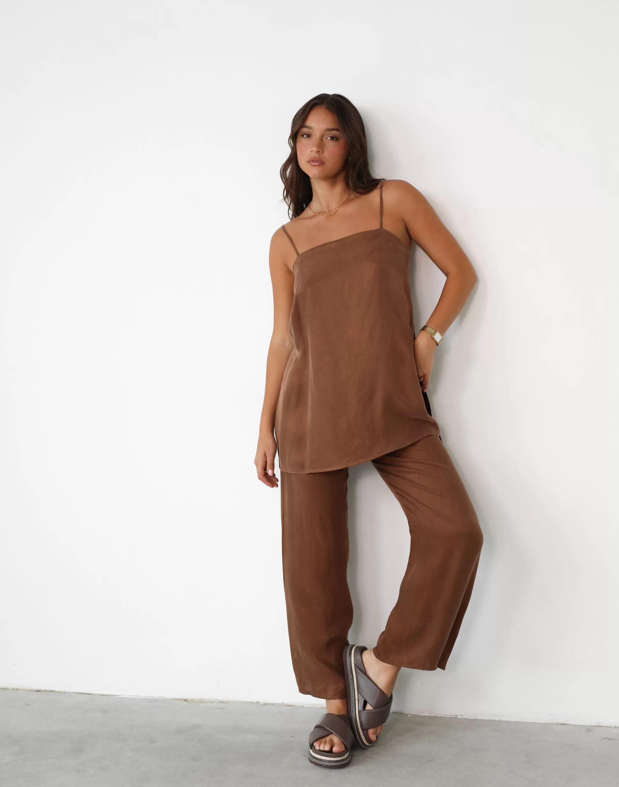 Elska Cami Top (Mocha)