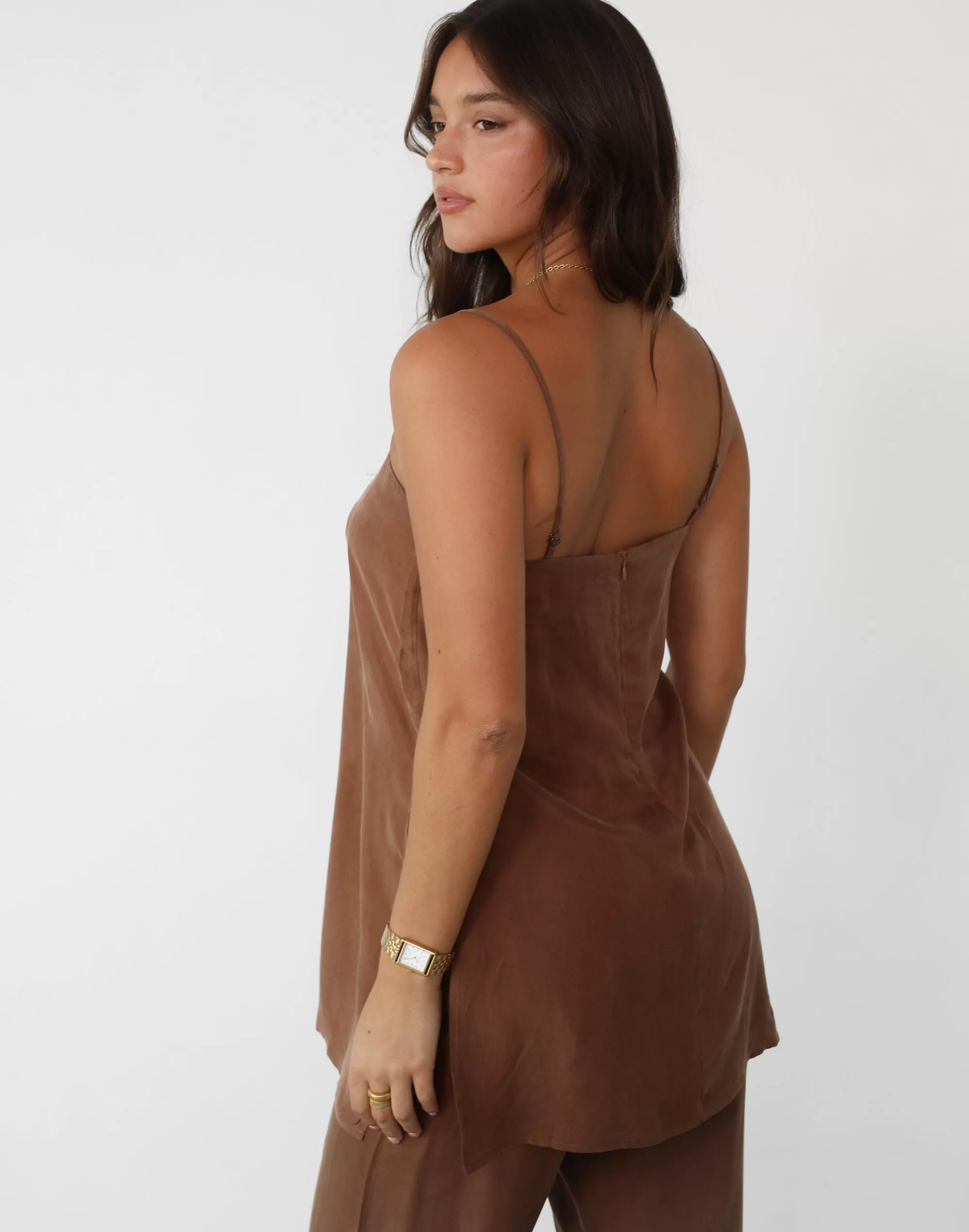 Elska Cami Top (Mocha)