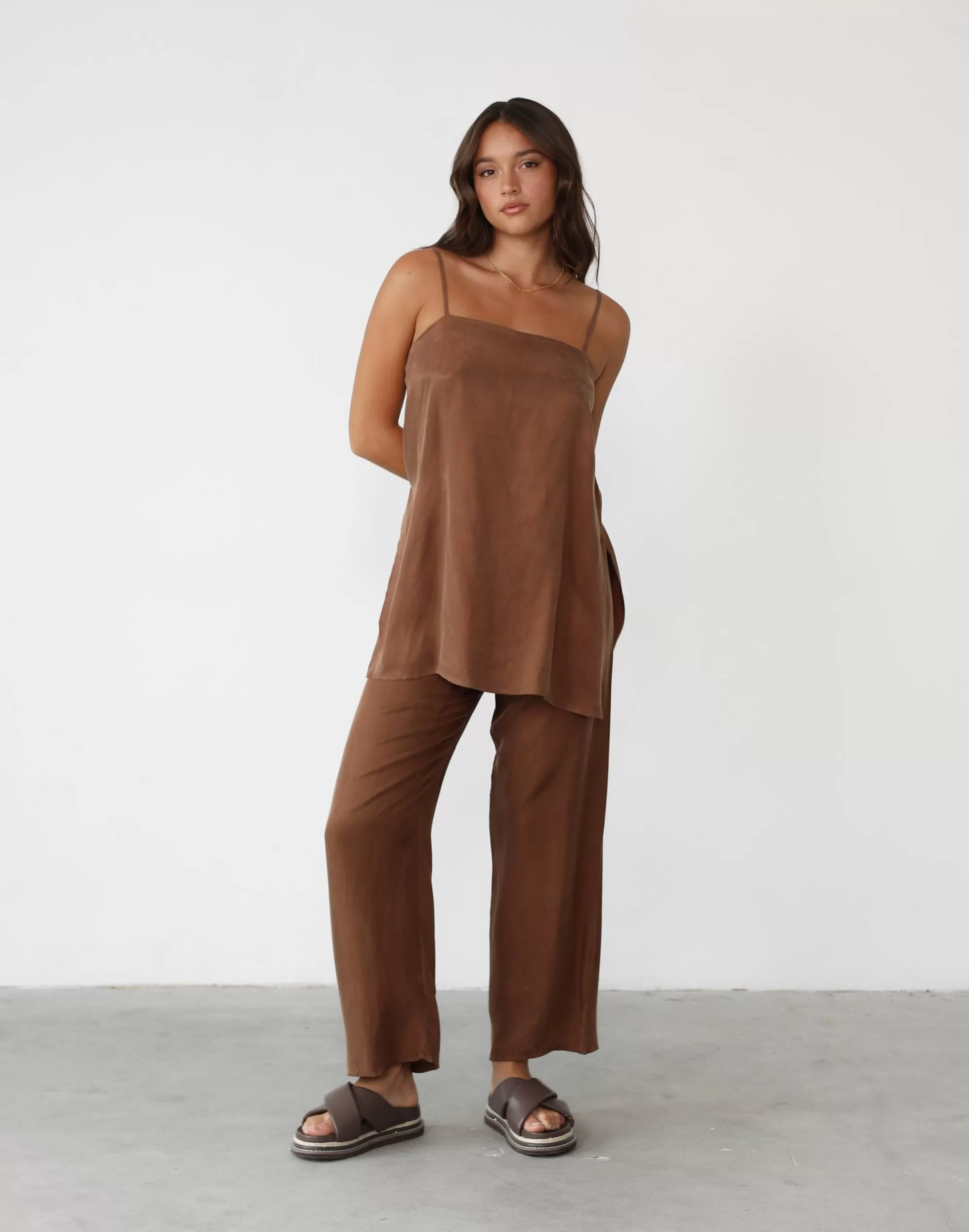 Elska Cami Top (Mocha)