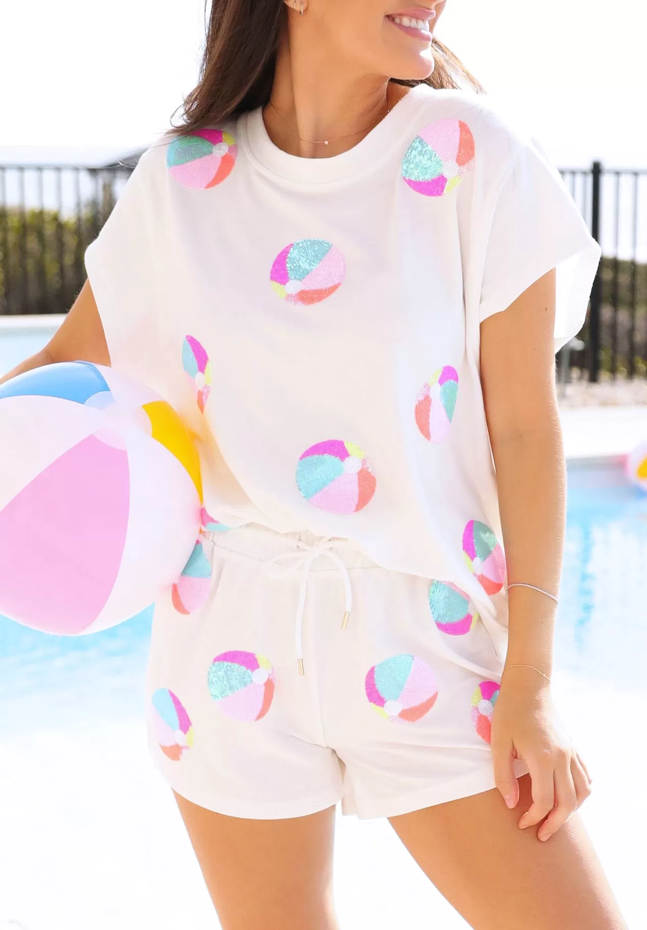 Emily Top | Beach Balls