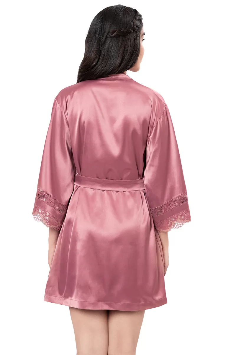 Eternal Bliss Lace Robe