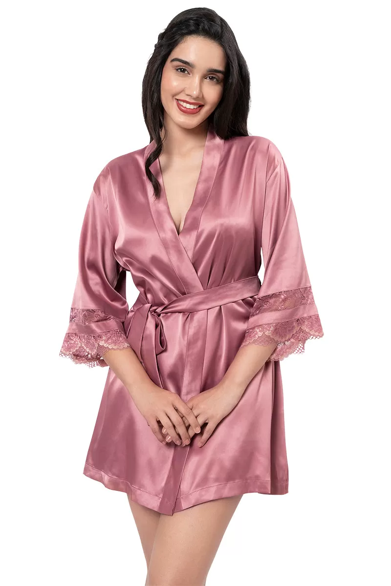 Eternal Bliss Lace Robe