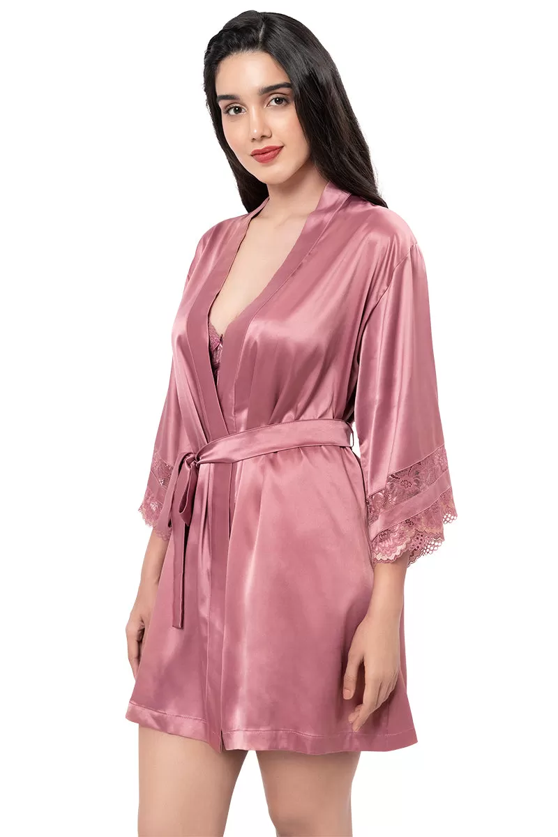 Eternal Bliss Lace Robe