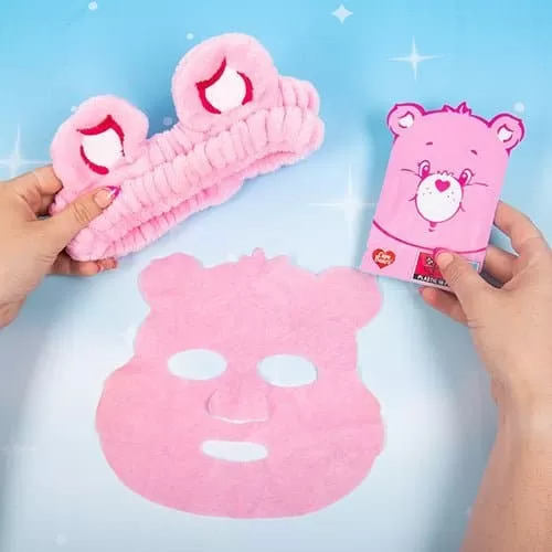 Fizz Creations Care Bears Face Mask & Headband Set