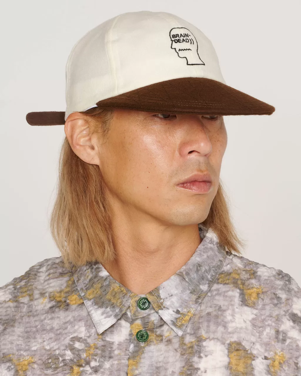 Flannel Spring Training Hat - Creme