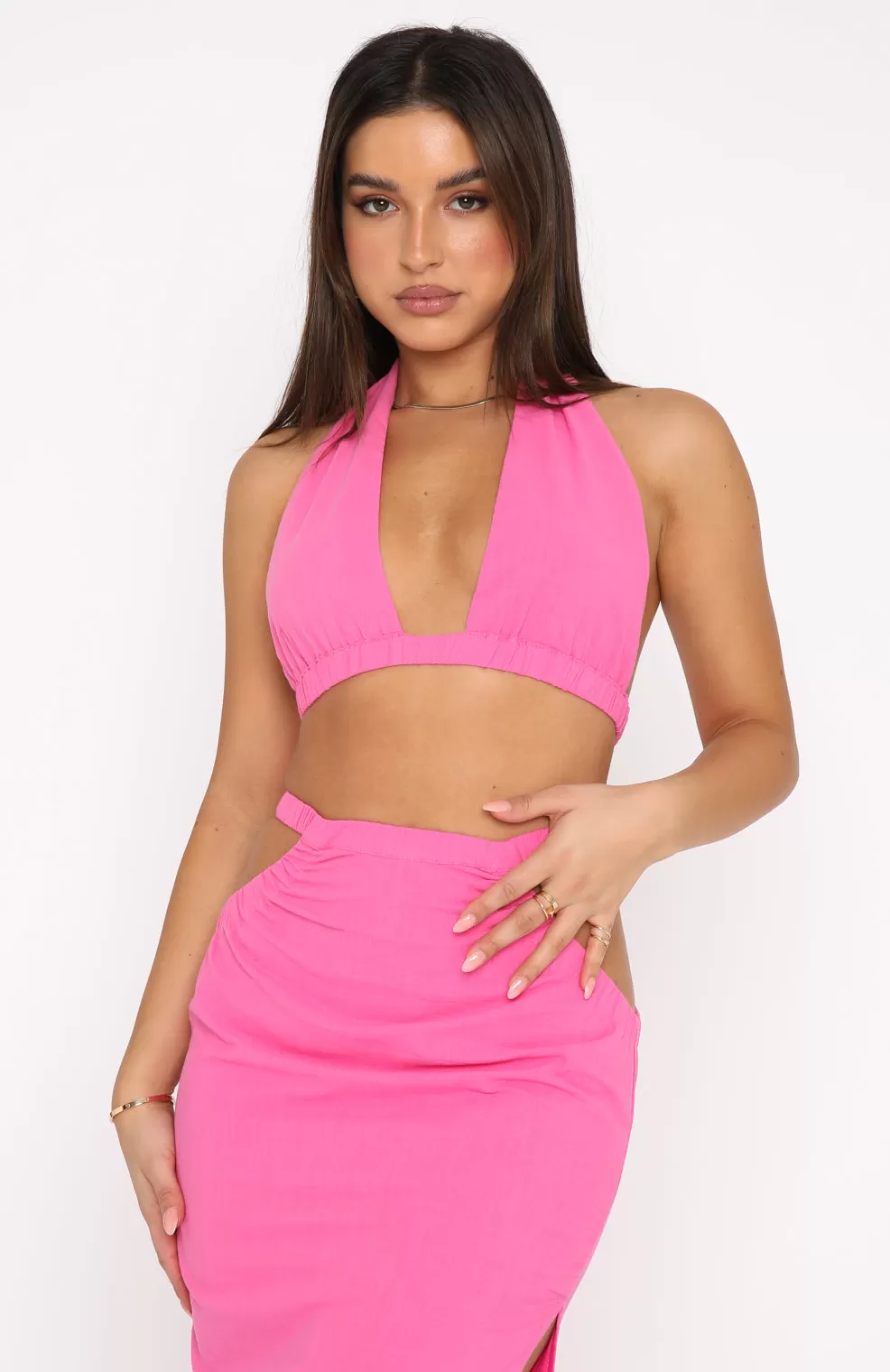 Forever Feeling Crop Pink