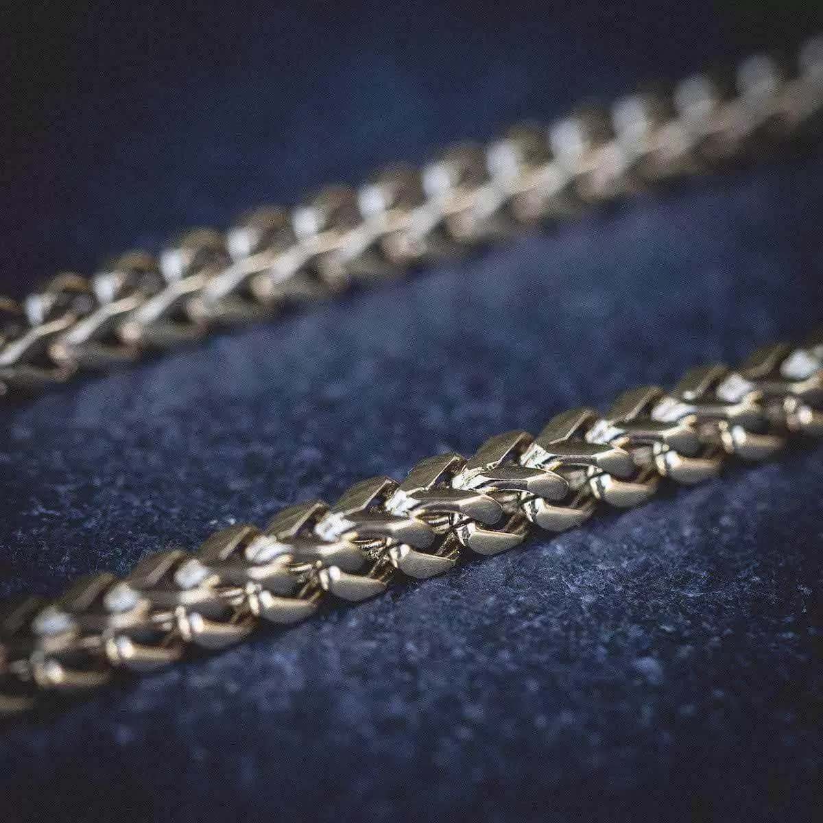 Franco Chain in Yellow Gold - 3mm