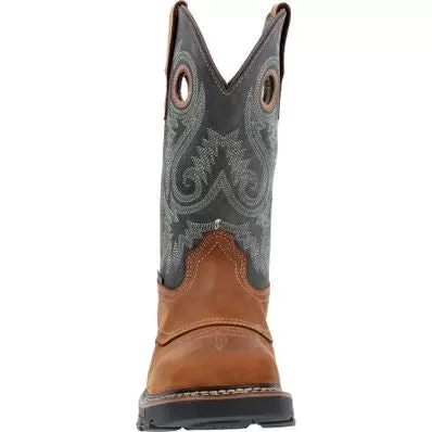 Georgia Men's Carbo Tec Flx 11 Soft Toe Western Work Boot -Brown- GB00620