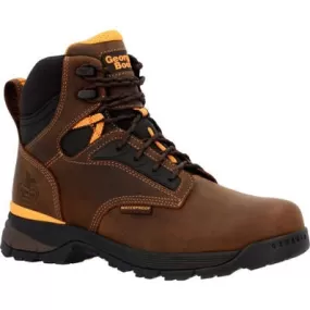 Georgia Men's TBD 6" Waterproof Slip Resistant Work Boot -Brown- GB00596