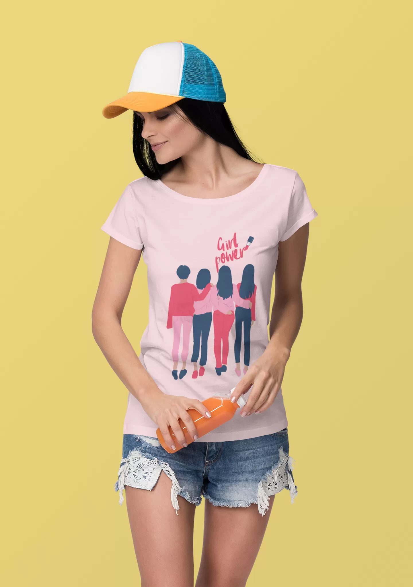 Girl Power- DJ Short Sleeve Tee