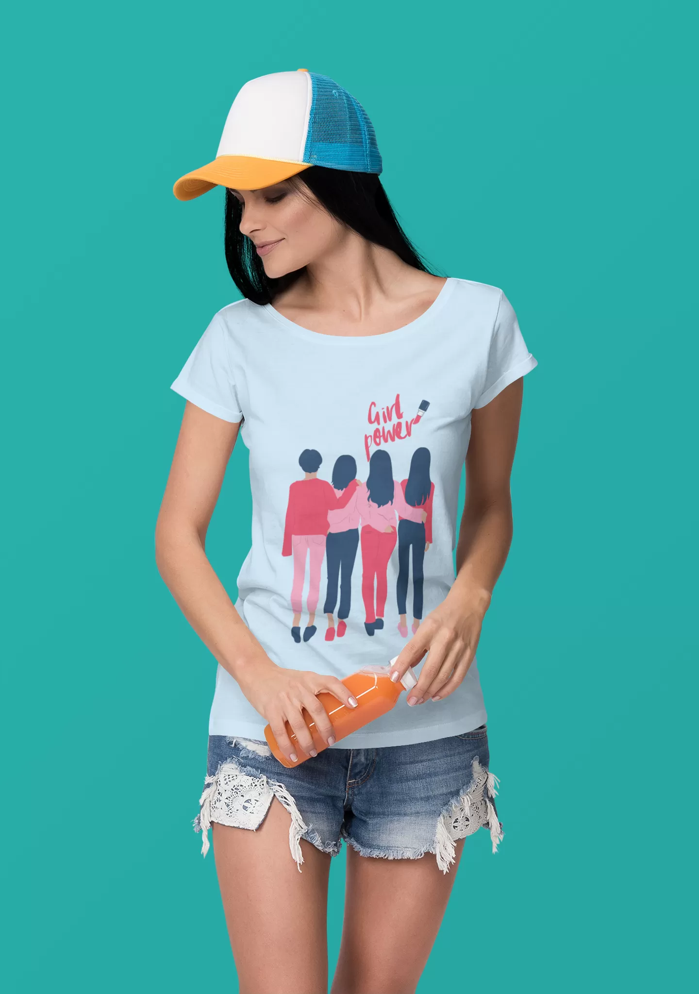 Girl Power- DJ Short Sleeve Tee