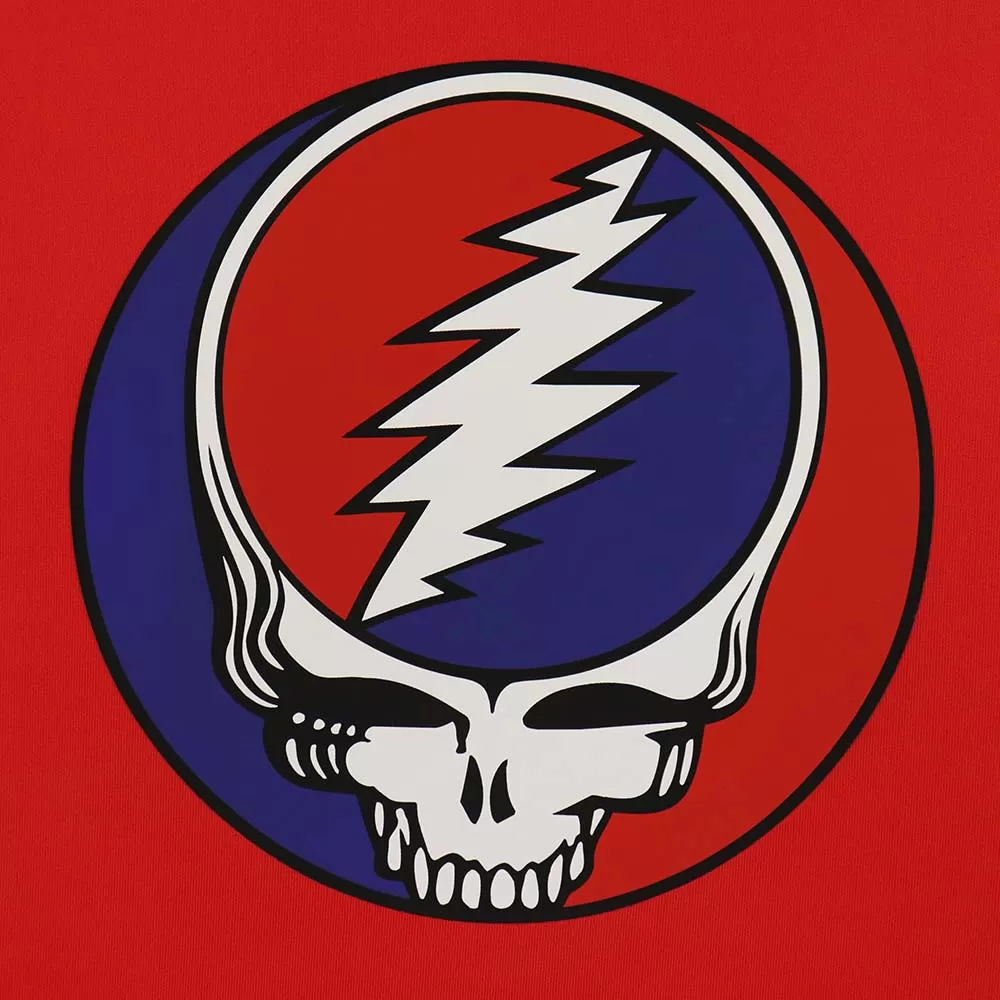 Grateful Dead | Performance Hoodie | Red Steal Your Face