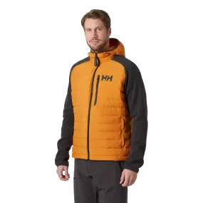 Helly Hansen Men's Arctic Ocean Hybrid Insulated Full Zip Hoody (Mustard)