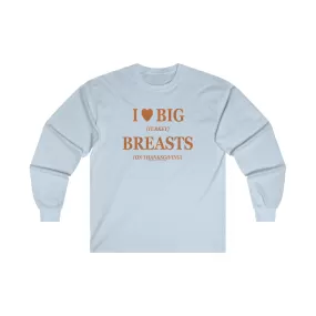 I Heart Big Breasts Long Sleeve Tee