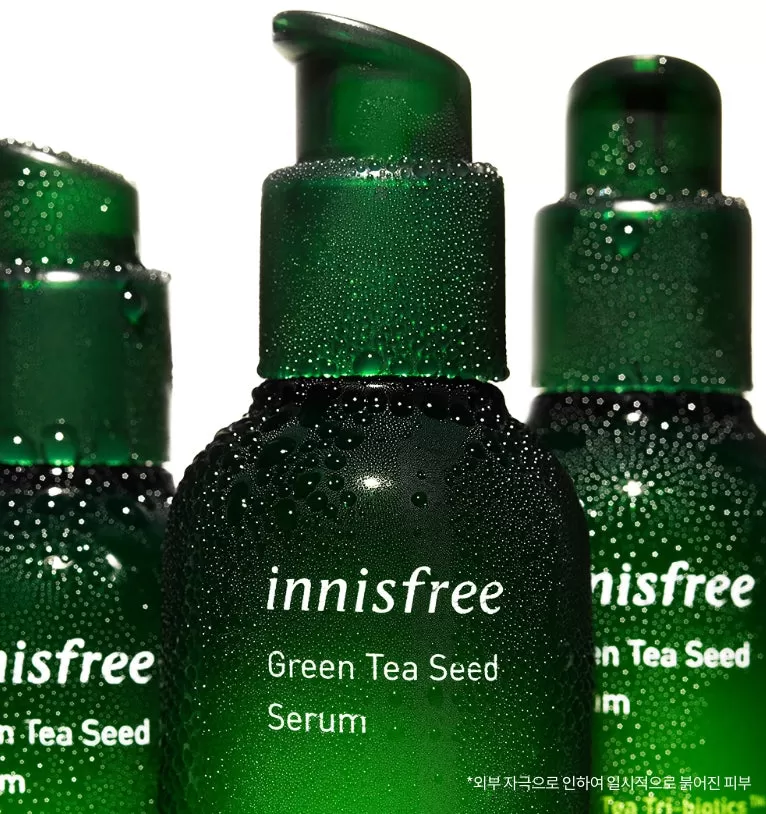 Innisfree Green Tea Seed Serum Cream Duo Set Skincare Barrier Moisture Soothing