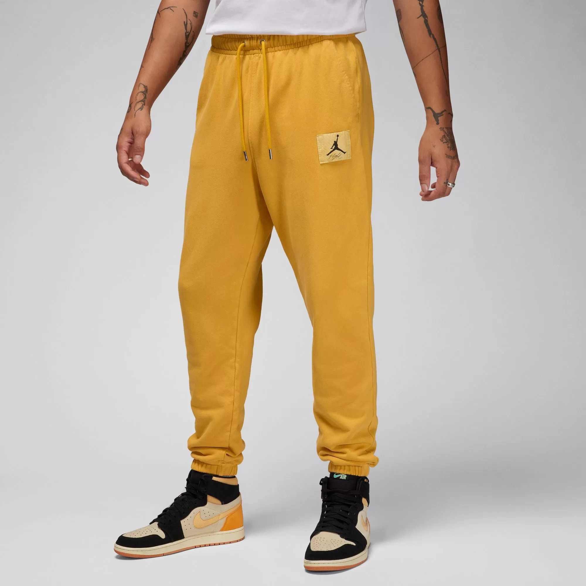 Jordan Flight Fleece Men's Sweatpants (Yellow Ochre)