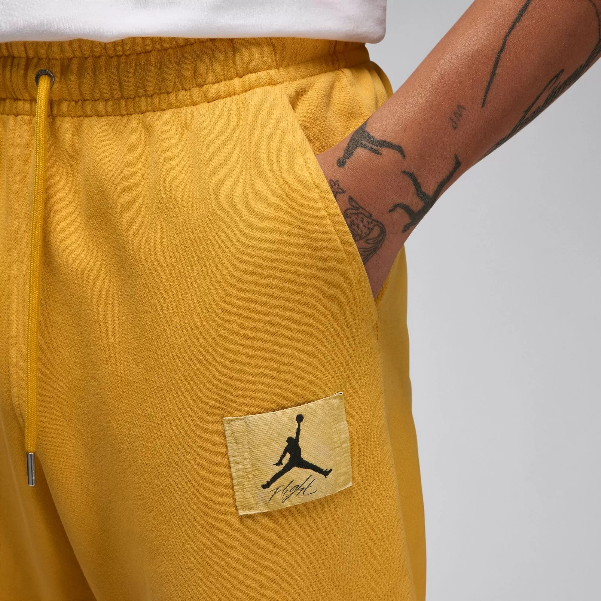 Jordan Flight Fleece Men's Sweatpants (Yellow Ochre)