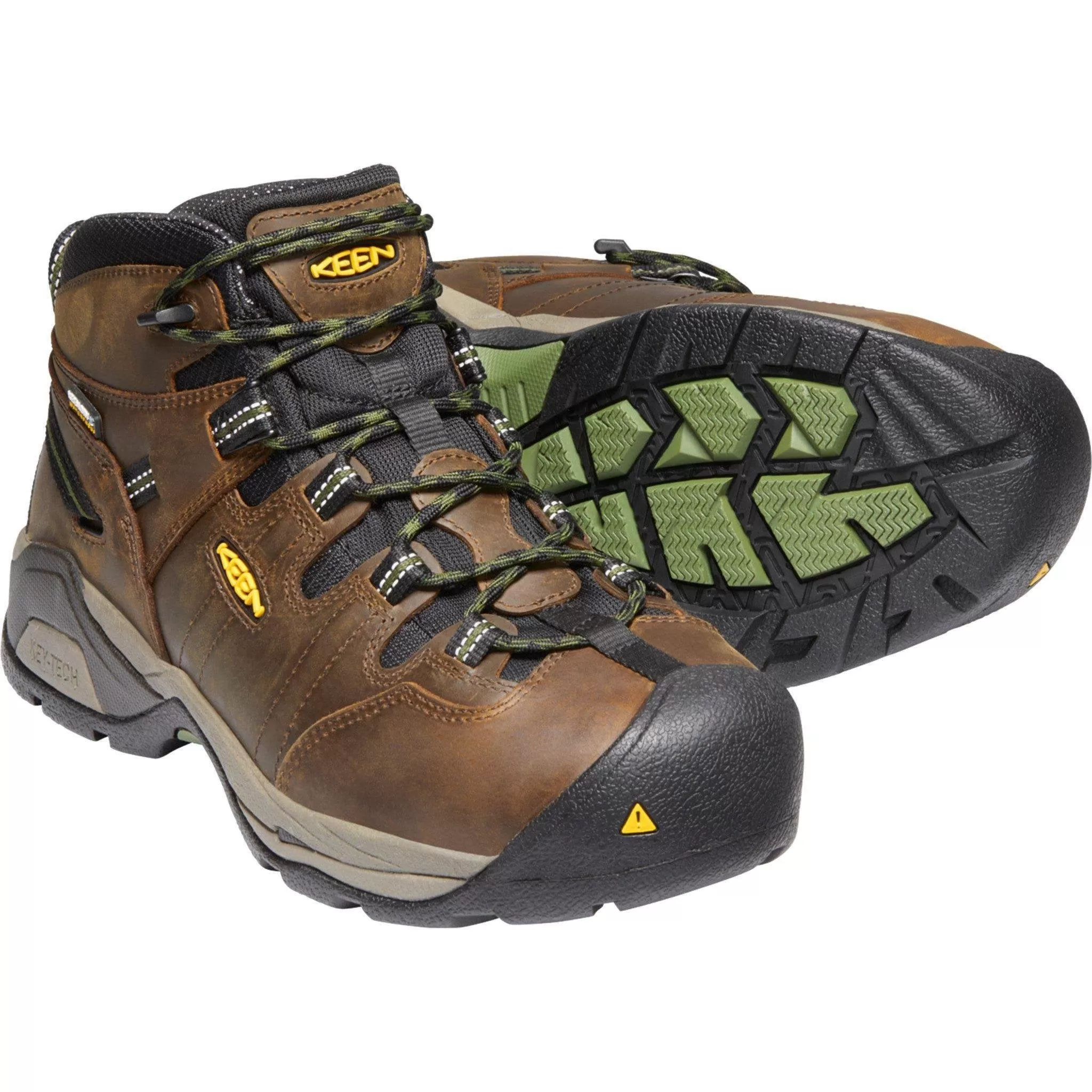 Keen Utility Men's Detroit XT Steel Toe WP Work Boot - Brown - 1020085