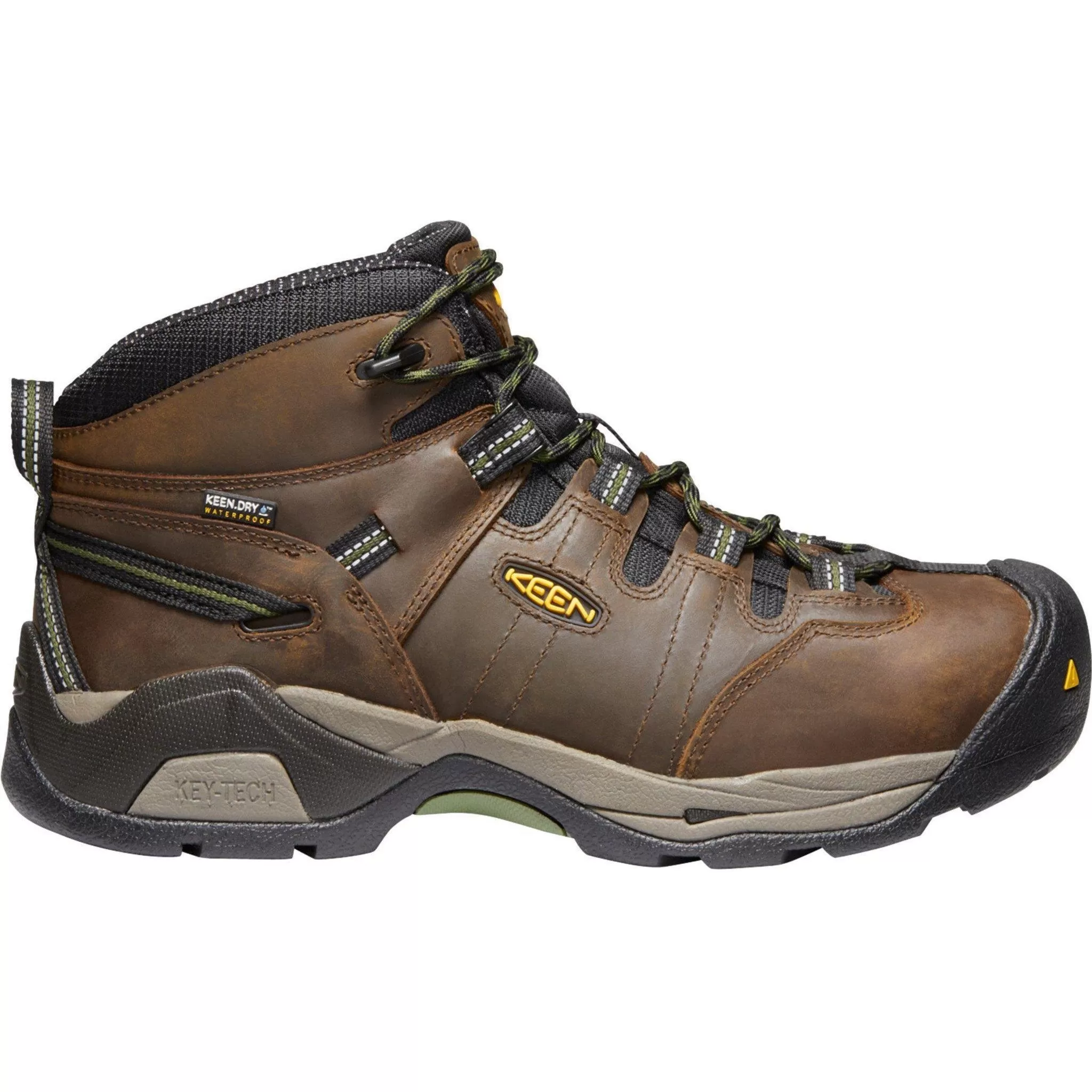 Keen Utility Men's Detroit XT Steel Toe WP Work Boot - Brown - 1020085